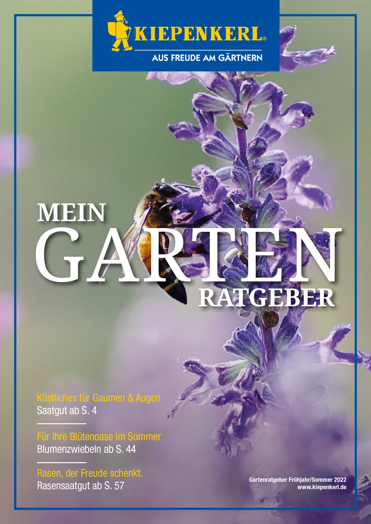 Kiepenkerl Samen Katalog Gartenratgeber 2022